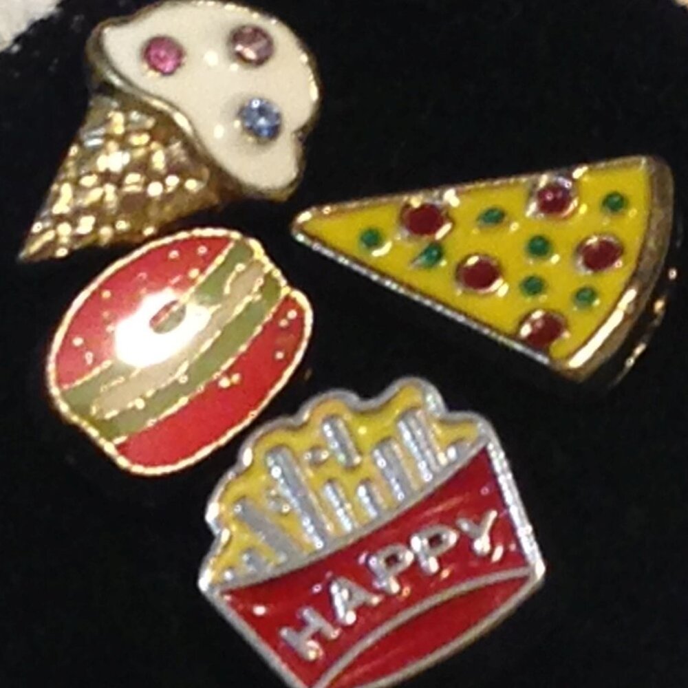 Floating Jewelry Charms, miniatures for floating jewelry lockets